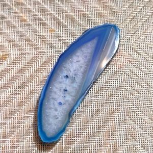 Agate slice natural stone decorative magnet